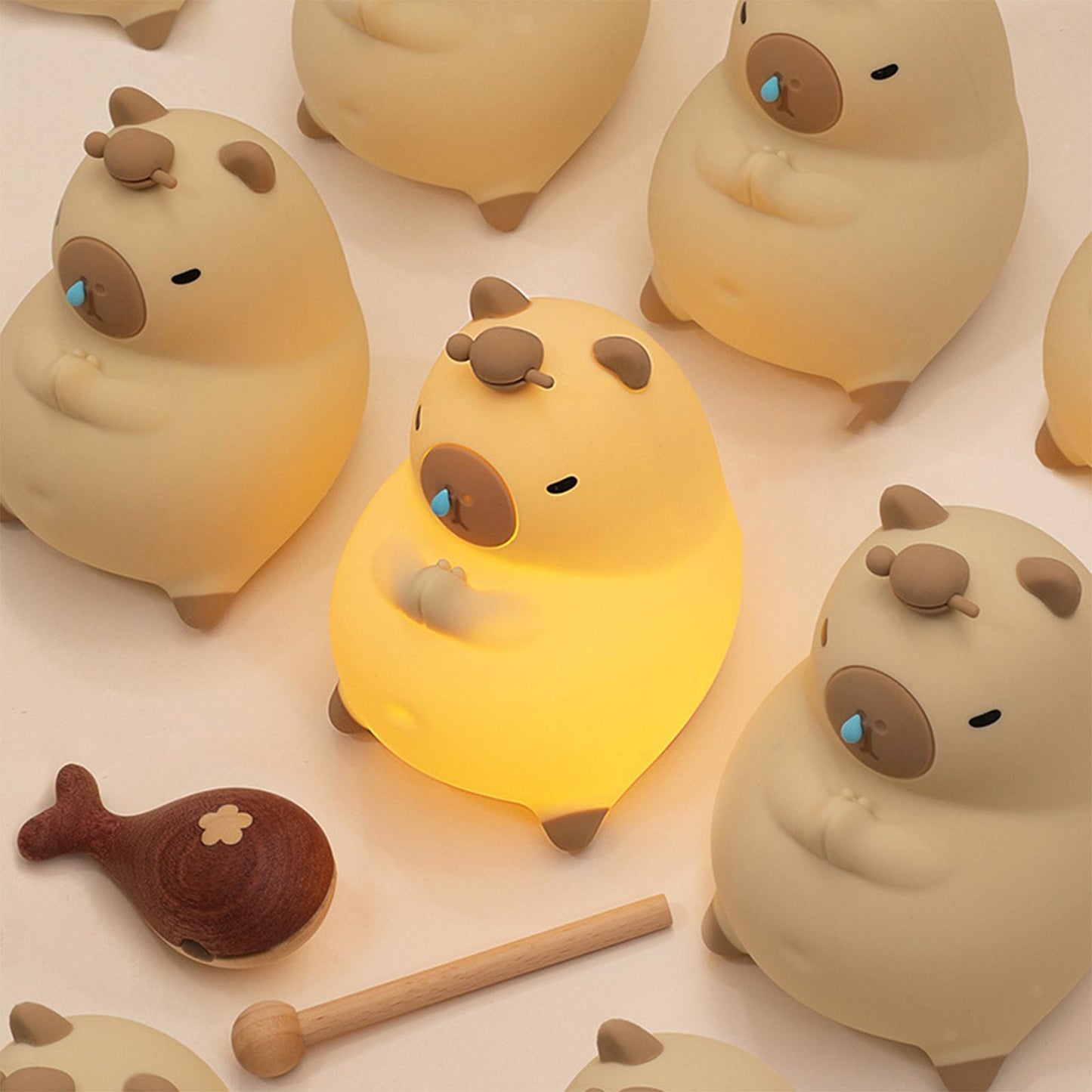 Capybara Silicone Night Light