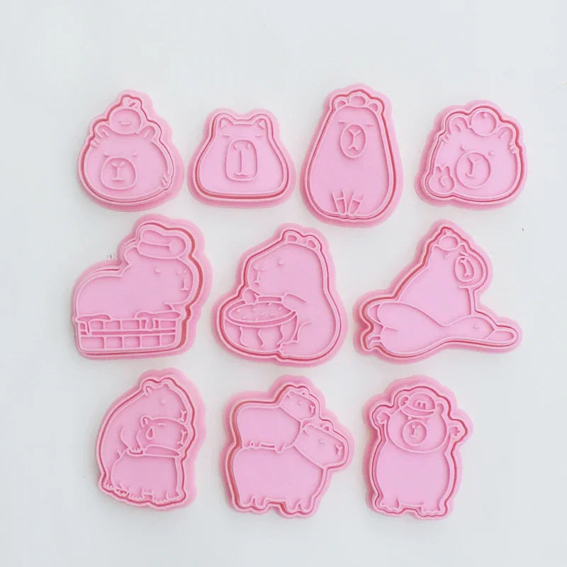 Capybara Shaped Cookie Cutter