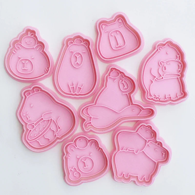 Capybara Shaped Cookie Cutter