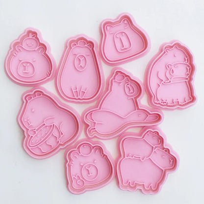 Capybara Shaped Cookie Cutter