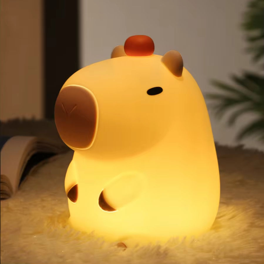 Capybara Silicone Night Light