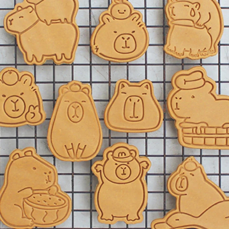 Capybara Shaped Cookie Cutter